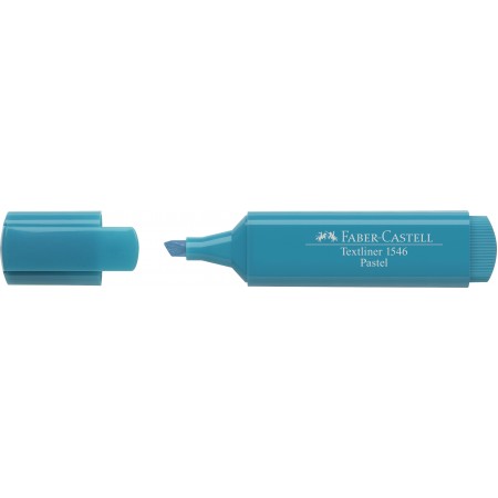 Textmarker turcoaz pastel 1546 faber-castell