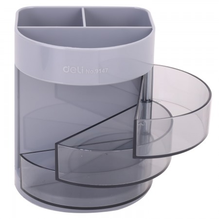 Suport birou 6 compartimente gri deli