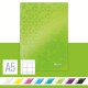 Caiet birou a5 aritmetica verde coperta carton wow leitz Caiet birou a5 aritmetica verde coperta carton wow leitz