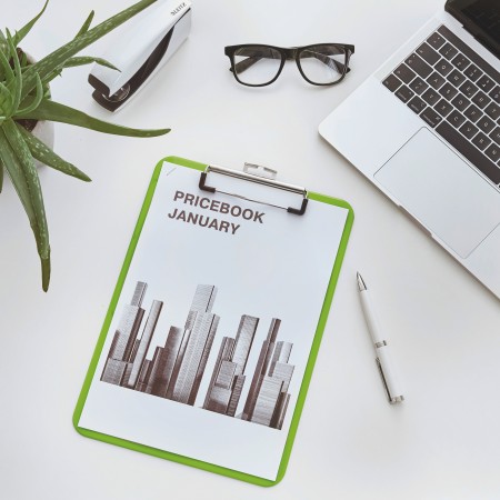 Clipboard simplu verde wow leitz