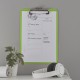 Clipboard simplu verde wow leitz