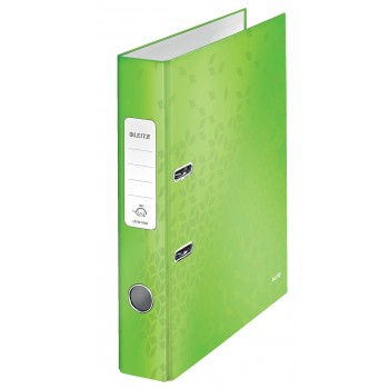 Biblioraft plastifiat 5.2 cm 180grade verde wow leitz Biblioraft plastifiat 5.2 cm 180grade verde wow leitz