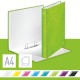 Caiet mecanic a4 2 inele 25mm/40mm verde wow leitz