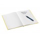 Caiet birou a4 dictando galben coperta carton wow leitz