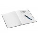 Caiet birou a5 dictando negru coperta carton wow leitz