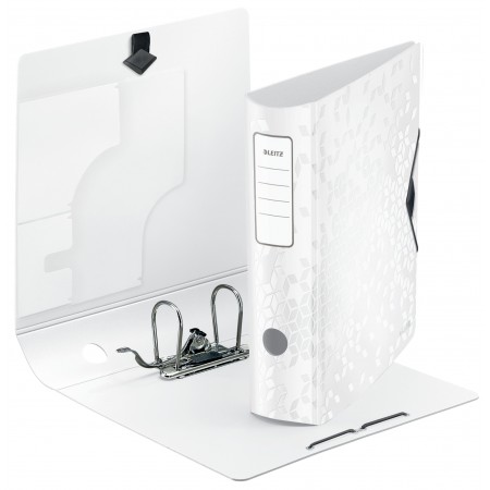 Biblioraft plastifiat 8.2 cm 180grade alb active wow leitz Biblioraft plastifiat 8.2 cm 180grade alb active wow leitz