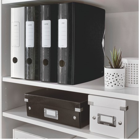 Biblioraft plastifiat 8.2 cm 180grade negru active wow leitz Biblioraft plastifiat 8.2 cm 180grade negru active wow leitz