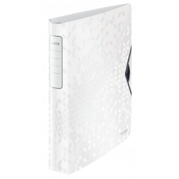 Caiet mecanic a4 4 inele 30mm/52mm alb softclick leitz