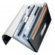 Mapa plastic 6 compartimente negru tip proiect wow leitz Mapa plastic 6 compartimente negru tip proiect wow leitz