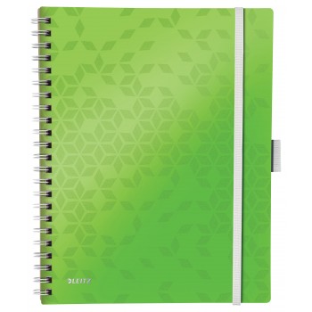 Caiet birou spira a4 dictando verde coperta pp be mobile wow leitz