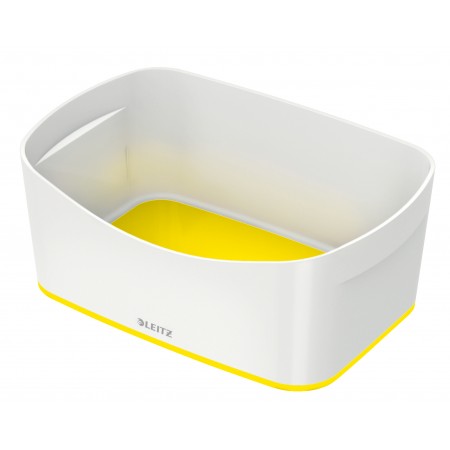 Tavita depozitare alb/galben mybox leitz Tavita depozitare alb/galben mybox leitz