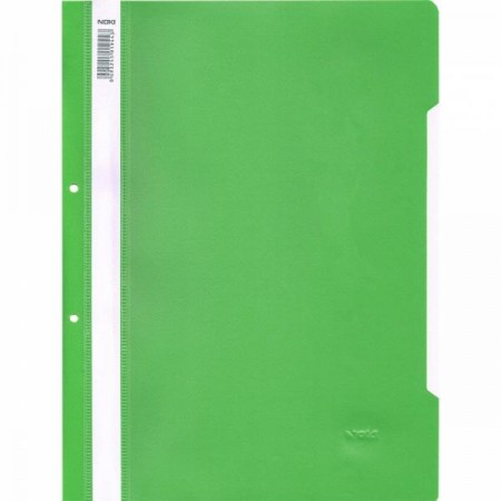 Dosar plastic cu sina si gauri verde deschis noki