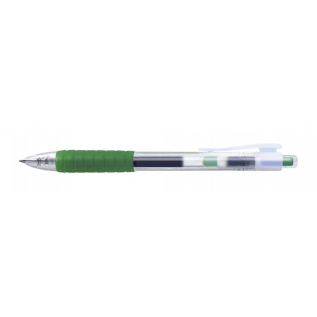 Pix cu gel 0.7mm fast gel verde faber-castell