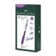 Pix cu gel 0.7mm fast gel violet faber-castell