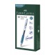 Pix cu gel 0.7mm fast gel turcoaz faber-castell