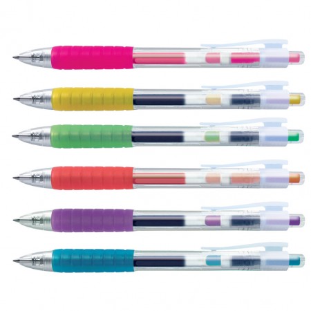 Set 6 buc pix cu gel 0.7mm fast gel faber-castell Set 6 buc pix cu gel 0.7mm fast gel faber-castell