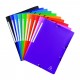 Mapa plastic cu elastic si etich cotor a4 albastra exacompta Mapa plastic cu elastic si etich cotor a4 albastra exacompta