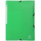 Mapa plastic cu elastic si etich cotor a4 verde exacompta Mapa plastic cu elastic si etich cotor a4 verde exacompta