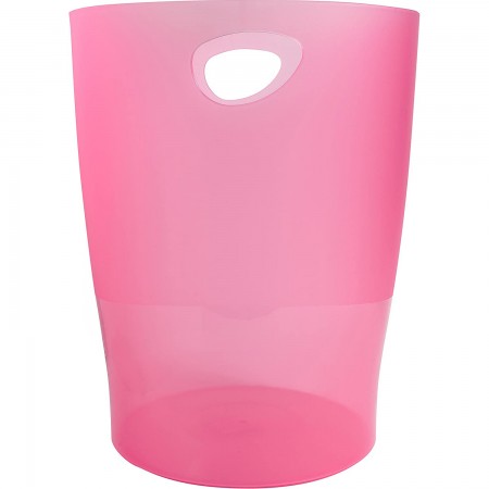Cos birou 15l rosu translucid eco exacompta
