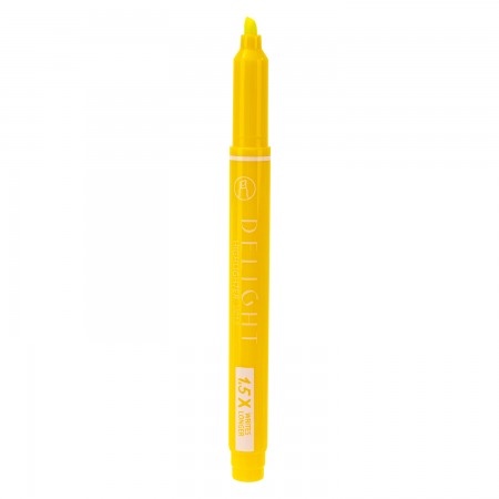 Textmarker slim galben deli