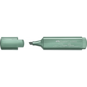 Textmarker verde metalizat 1546 faber-castell