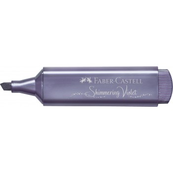 Textmarker violet metalizat 1546 faber-castell