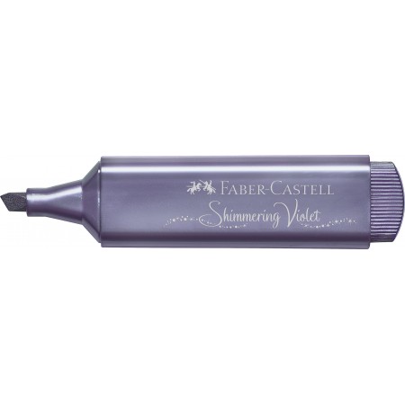 Textmarker violet metalizat 1546 faber-castell