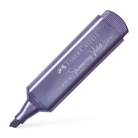 Textmarker violet metalizat 1546 faber-castell