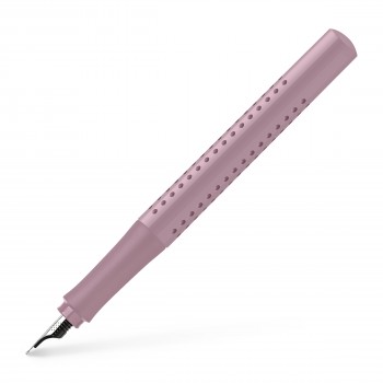 Stilou grip 2010 rose f faber-castell