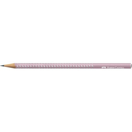 Creion grafit b sparkle rose 2021 faber-castell