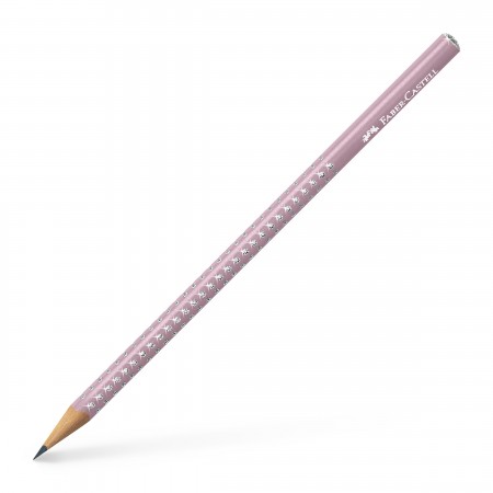 Creion grafit b sparkle rose 2021 faber-castell