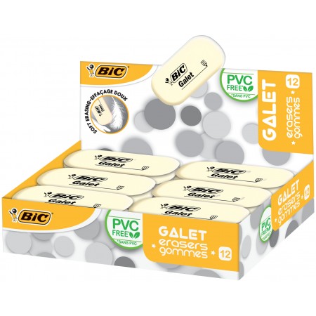 Radiera galet 12/cutie bic