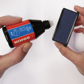 Tusiera plastic albastra 7*11cm kores