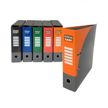 Biblioraft working up portocaliu cu cutie 8 cm pigna