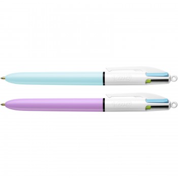 Pix cu mecanism 4 culori fashion bic Pix cu mecanism 4 culori fashion bic