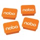 Magneti whiteboard 4/set portocaliu nobo Magneti whiteboard 4/set portocaliu nobo