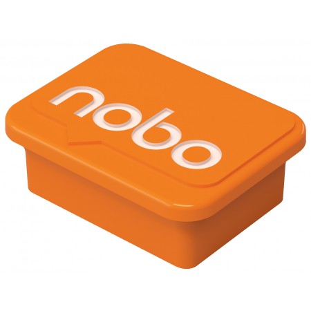 Magneti whiteboard 4/set portocaliu nobo Magneti whiteboard 4/set portocaliu nobo