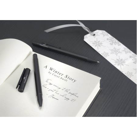 Roller neo slim metal negru faber-castell