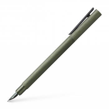 Stilou neo slim aluminium verde f faber-castell
