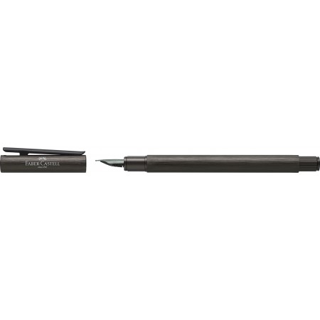 Stilou neo slim aluminium negru f faber-castell