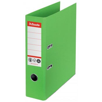 Biblioraft carton reciclat 7.5cm verde nr1 power fsc esselte