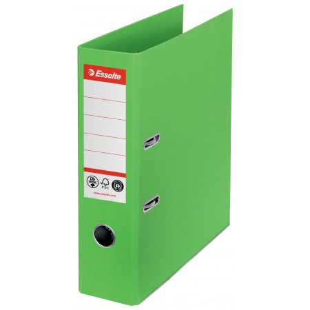 Biblioraft carton reciclat 7.5cm verde nr1 power fsc esselte Biblioraft carton reciclat 7.5cm verde nr1 power fsc esselte