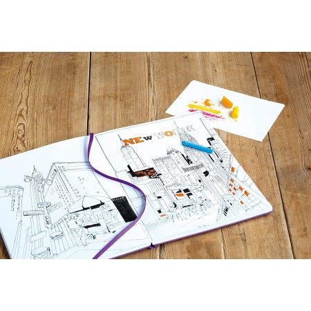 Caiet schite a5 150 gr albastru denim leuchtturm Caiet schite a5 150 gr albastru denim leuchtturm
