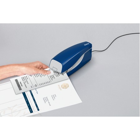 Capsator electric 20 coli nr 10 model 5533 albastru leitz