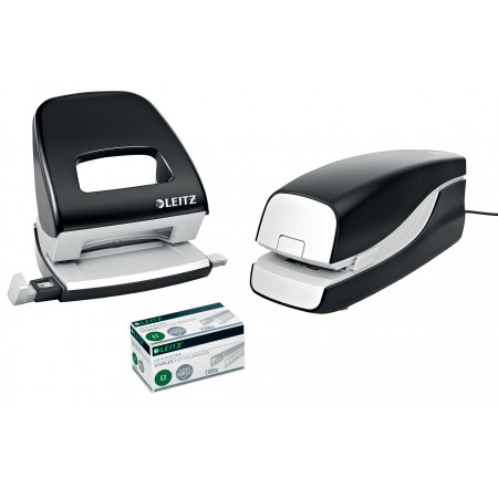 Capsator electric 20 coli nr 10 model 5533 negru leitz