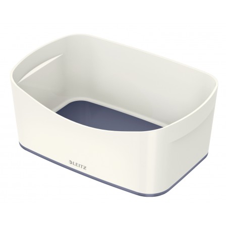 Tavita depozitare alb/gri mybox leitz