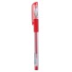 Pix cu gel si grip 6600 0.5mm rosu deli