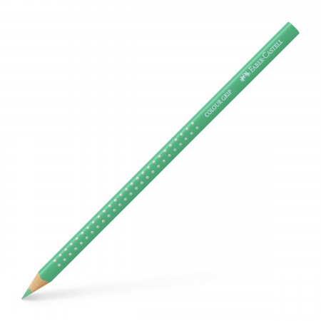 Creion colorat grip verde phtalo deschis faber-castell