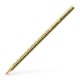 Creion colorat grip auriu faber-castell