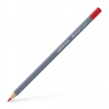 Creion colorat aquarelle rosu pal 121 goldfaber faber-castell Creion colorat aquarelle rosu pal 121 goldfaber faber-castell